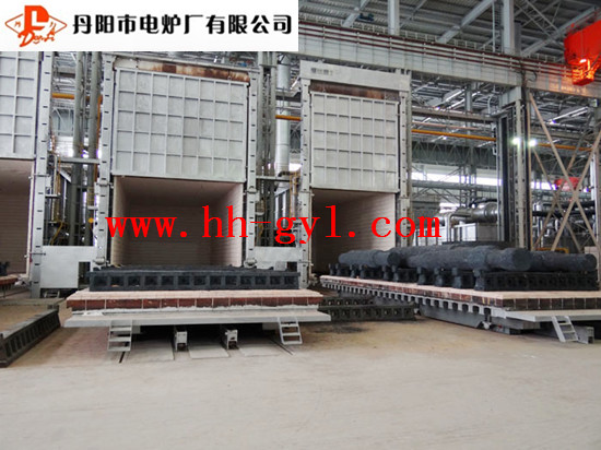 大型燃氣式臺車爐