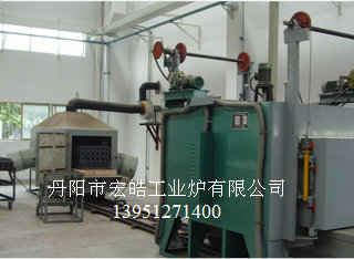 雙頭臺車式電阻爐